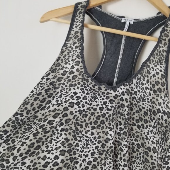 Splendid animal printed racer back tank to size XS (232) - Picture 4 of 7